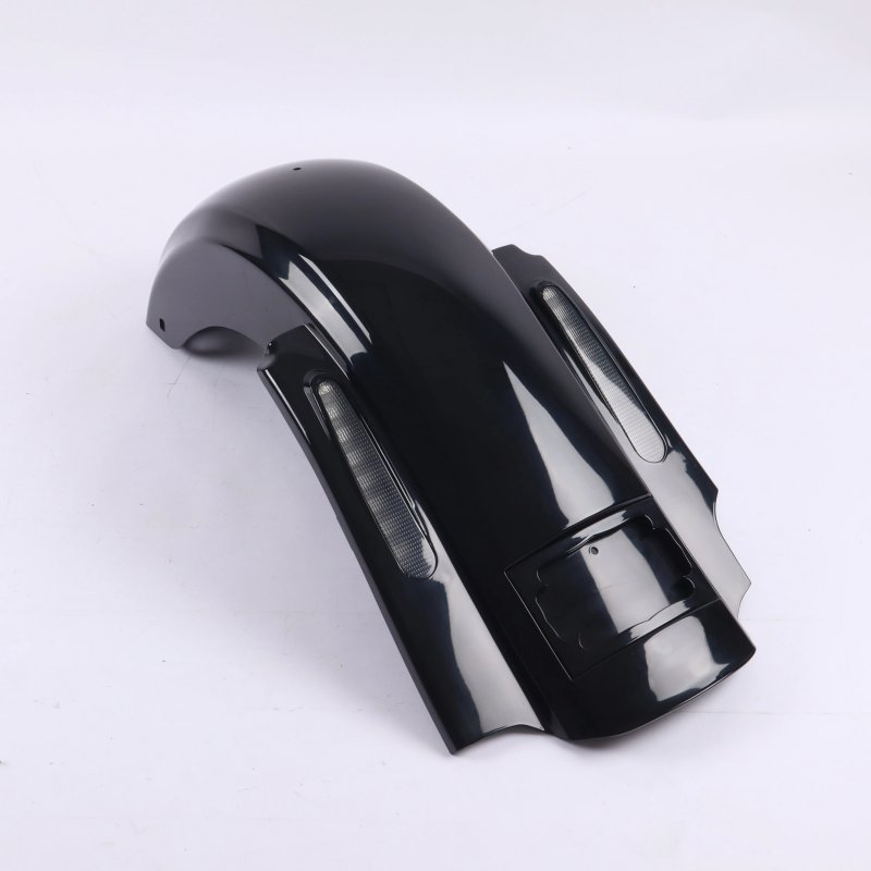 ABS Plastic Fit  Motorcycle Models 2009-2017 Rear Fender Left No Cut Out with Cvo Light Rear Mudguard